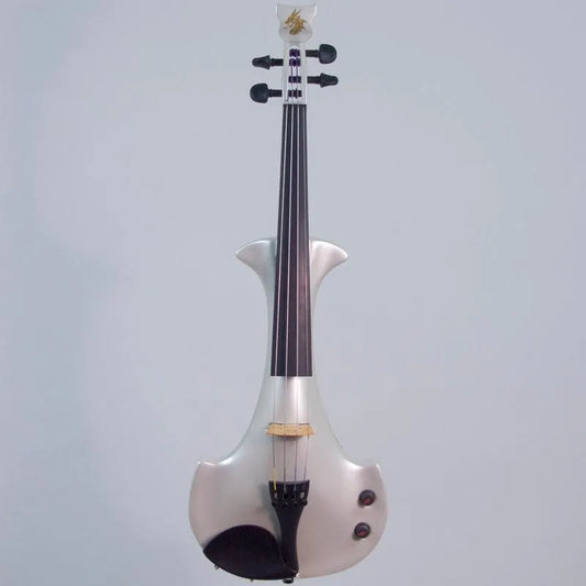 Bridge Aquila Dragon custom model, Pearl White - Electric Violin Shop