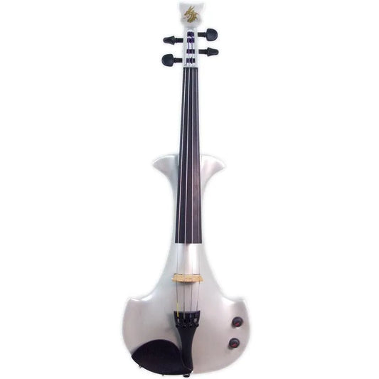 Bridge Aquila Dragon custom model, Pearl White - Electric Violin Shop