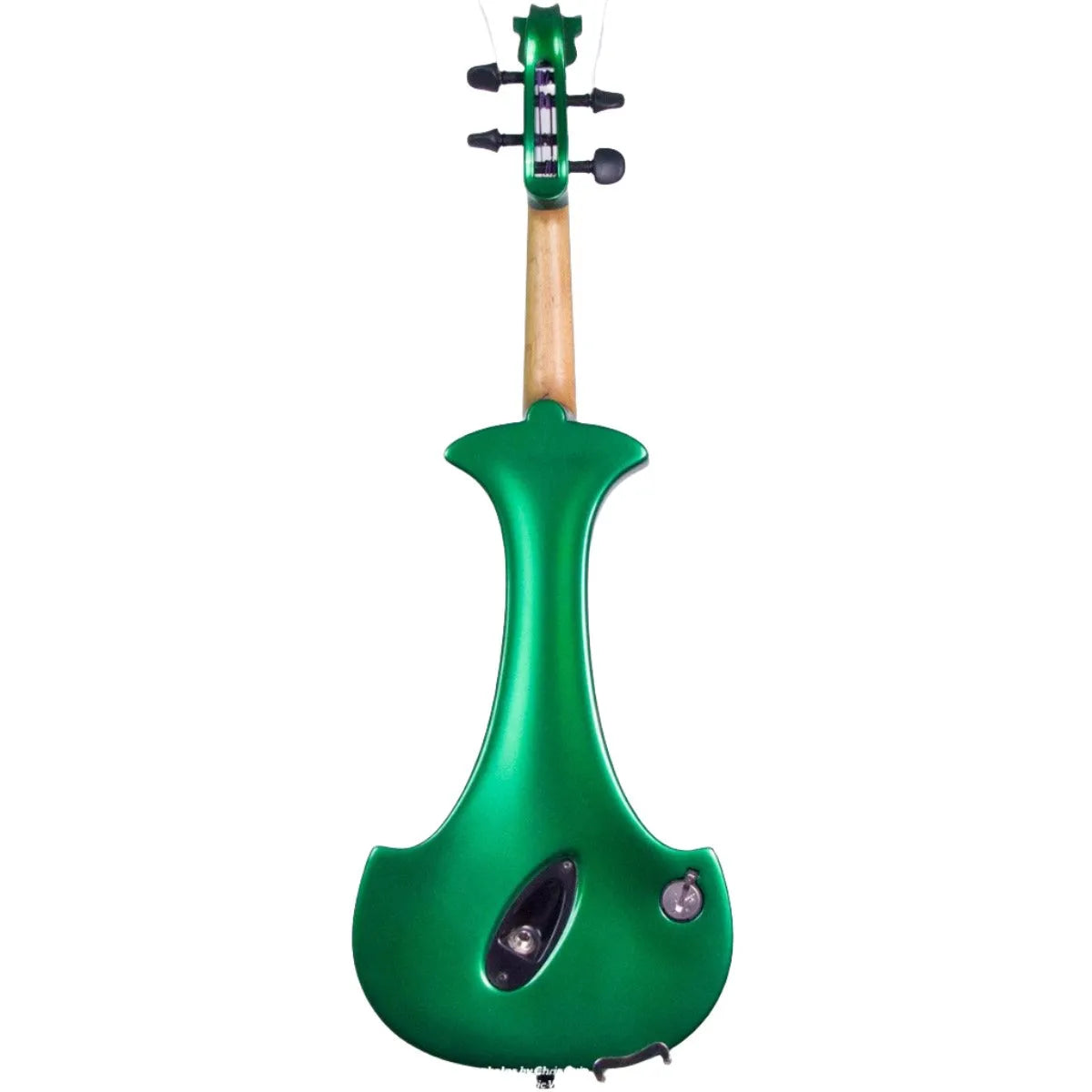 Bridge Aquila Dragon custom model, Bright Emerald Green Pearl - Electric Violin Shop