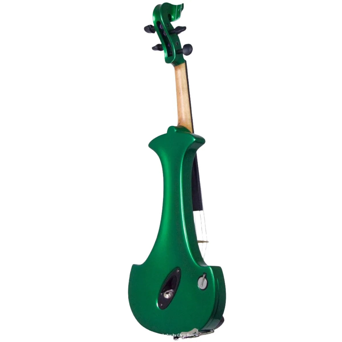 Bridge Aquila Dragon custom model, Bright Emerald Green Pearl - Electric Violin Shop