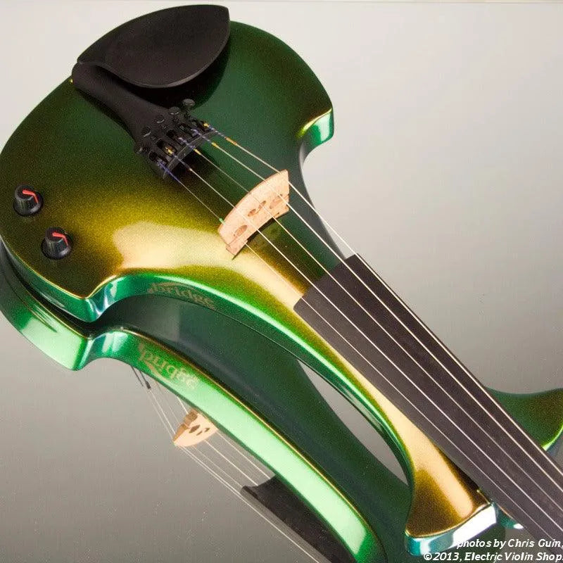 Bridge Lyra Dragon custom model, Illusion Bronze - Electric Violin Shop