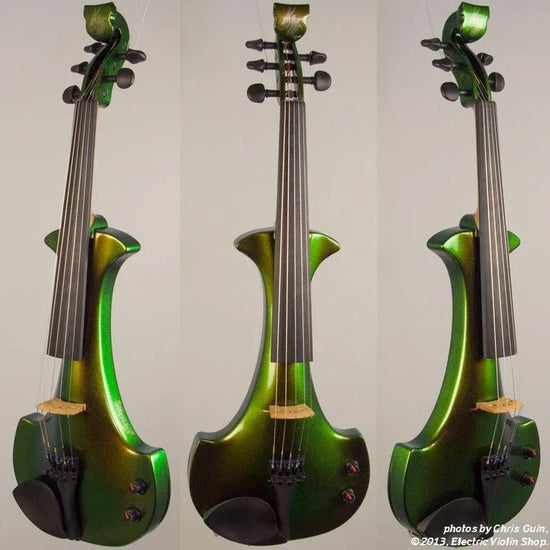 Bridge Lyra Dragon custom model, Illusion Bronze - Electric Violin Shop