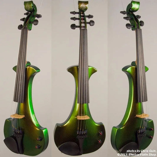 Bridge Lyra Dragon custom model, Illusion Bronze - Electric Violin Shop