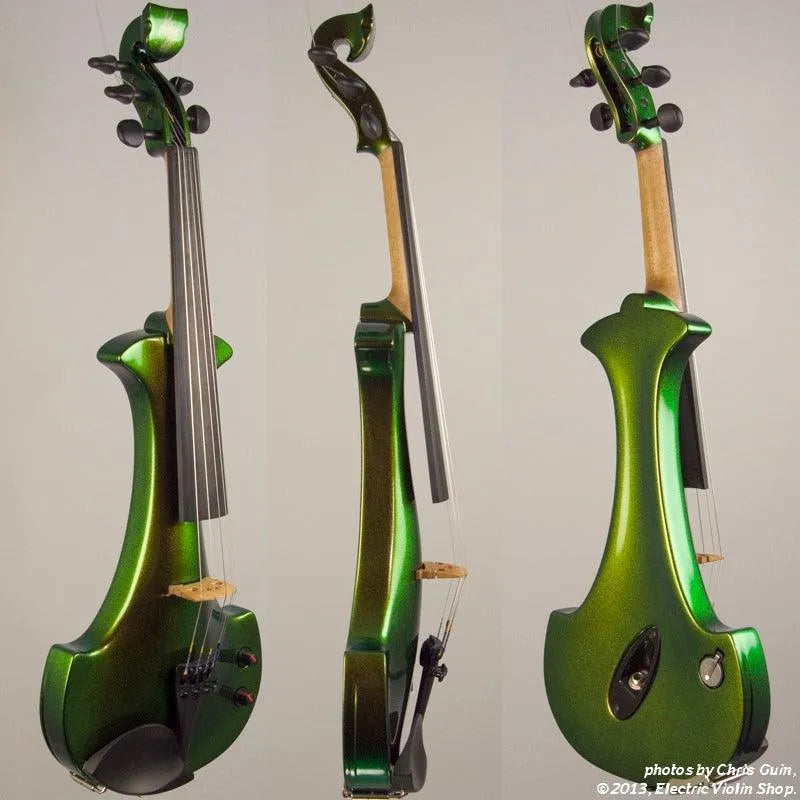 Bridge Lyra Dragon custom model, Illusion Bronze - Electric Violin Shop