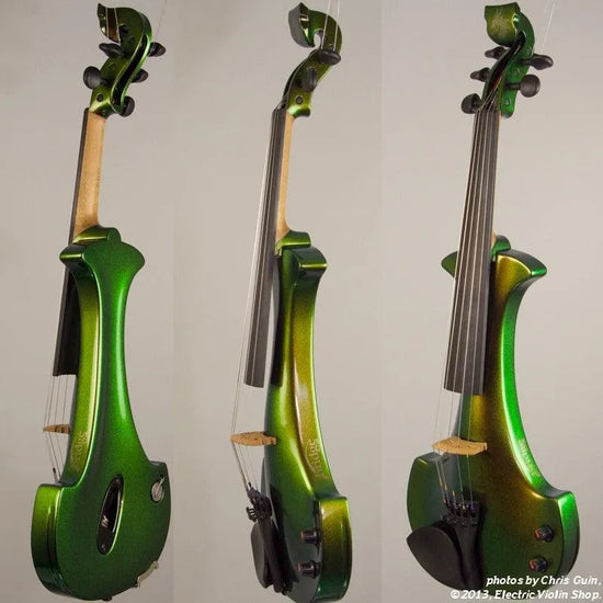 Bridge Lyra Dragon custom model, Illusion Bronze - Electric Violin Shop