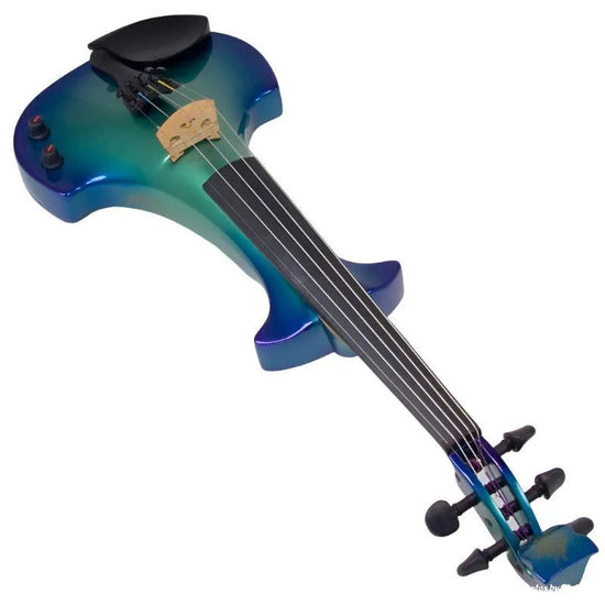 Bridge Lyra Dragon custom hi-spec electric violin, Barrier Reef finish - Electric Violin Shop