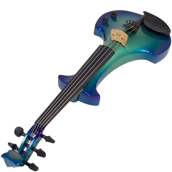 Bridge Lyra Dragon custom hi-spec electric violin, Barrier Reef finish - Electric Violin Shop