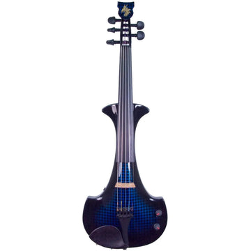 Bridge Lyra Dragon custom model, Blue Matrix - Electric Violin Shop