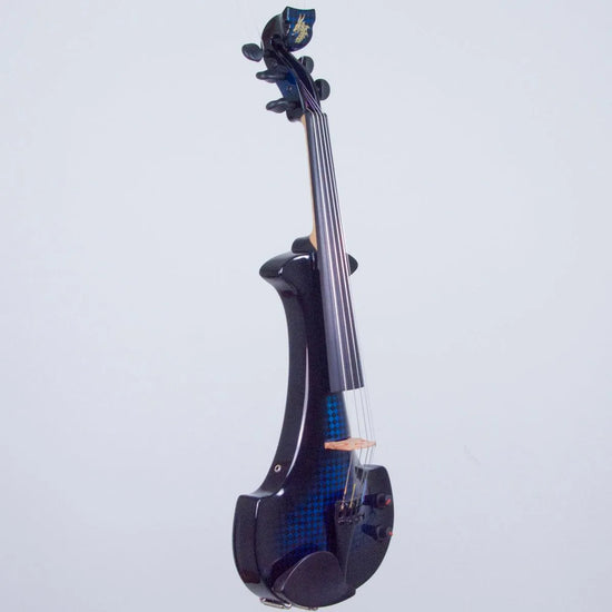 Bridge Lyra Dragon custom model, Blue Matrix - Electric Violin Shop