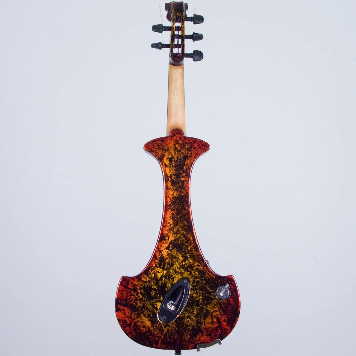 Bridge Lyra Dragon custom model, 'Glowing Embers' finish - Electric Violin Shop