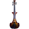 Bridge Lyra Dragon custom model, 'Glowing Embers' finish - Electric Violin Shop