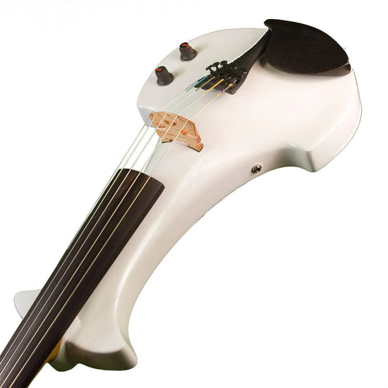 Bridge Lyra Dragon custom model, Pearl White - Electric Violin Shop