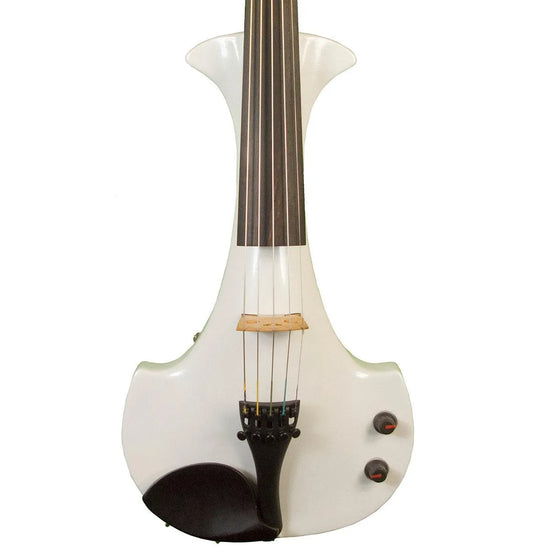 Bridge Lyra Dragon custom model, Pearl White - Electric Violin Shop