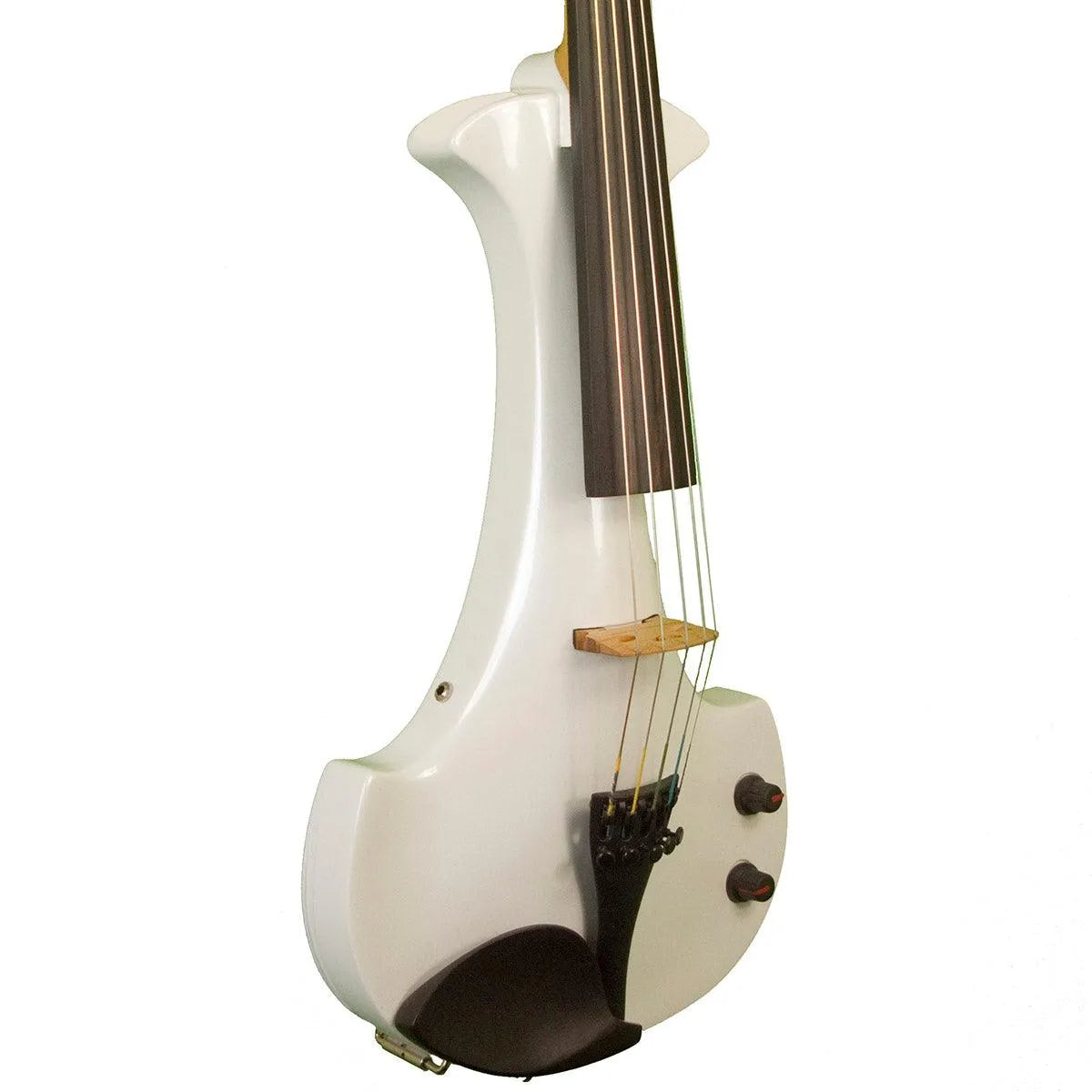 Bridge Lyra Dragon custom model, Pearl White - Electric Violin Shop