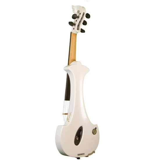 Bridge Lyra Dragon custom model, Pearl White - Electric Violin Shop