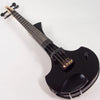 Cantini Earphonic Fretted Electric Violin with MIDI, Gloss Black - Electric Violin Shop