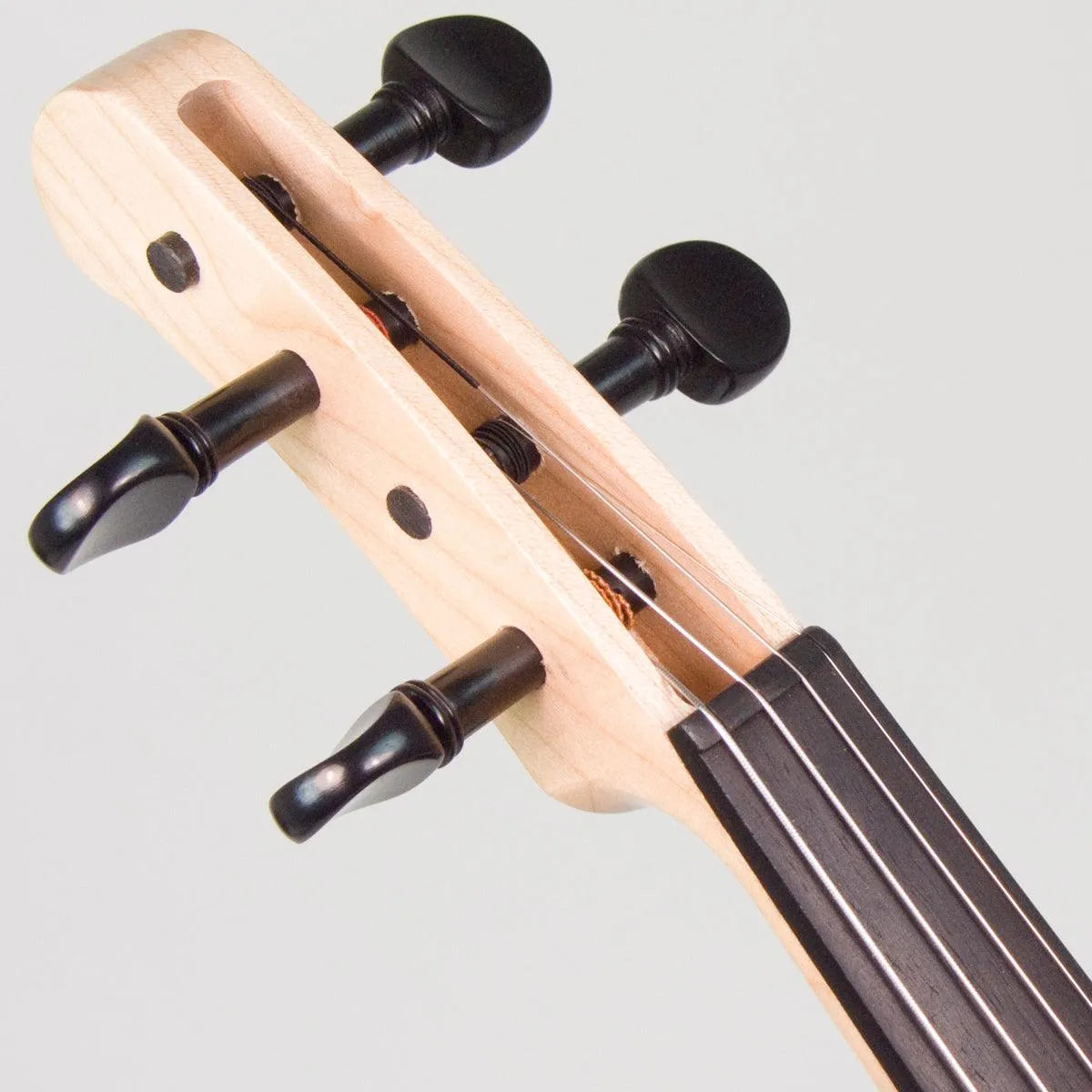 Cantini Earphonic Fretted Electric Violin with MIDI, Natural Finish - Electric Violin Shop