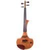 Cantini Earphonic Electric Violin with MIDI, Red Elm Burl - Electric Violin Shop