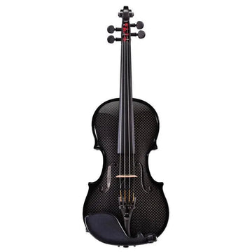 Glasser AE Carbon Composite Acoustic-Electric Violin, 4-String Black