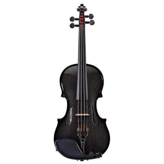 Glasser AE Carbon Composite Acoustic-Electric Violin, 4-String Black