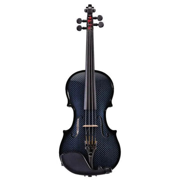 Glasser AE Carbon Composite Acoustic-Electric Violin, 4-String Blue