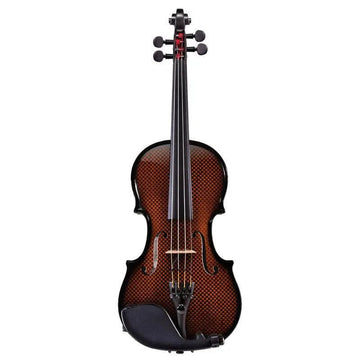 Glasser AE Carbon Composite Acoustic-Electric Violin, 4-String Orange