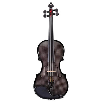 Glasser AE Carbon Composite Acoustic-Electric Violin, 4-String Champagne