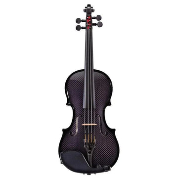 Glasser AE Carbon Composite Acoustic-Electric Violin, 4-String Purple