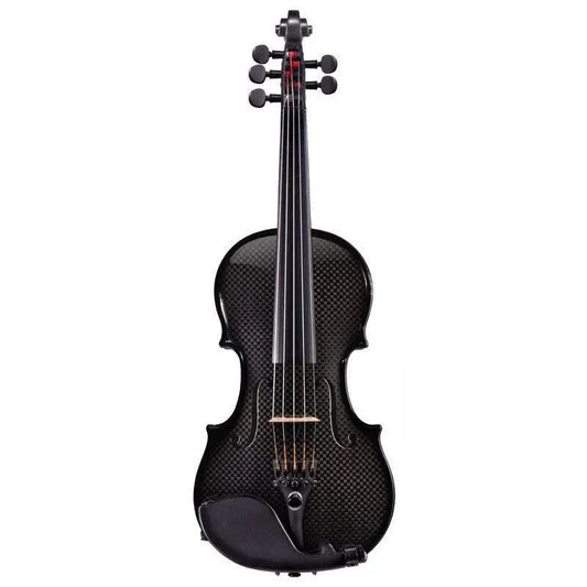 Glasser AE Carbon Composite Acoustic-Electric Violin, 5-String Black