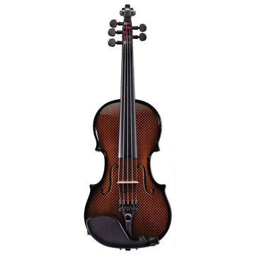 Glasser AE Carbon Composite Acoustic-Electric Violin, 5-String Orange