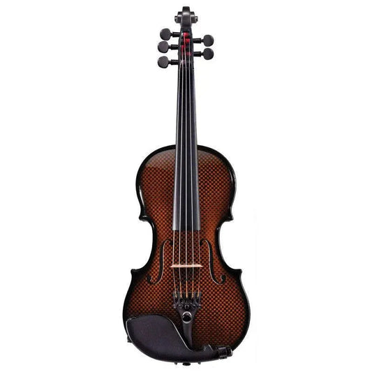 Glasser AE Carbon Composite Acoustic-Electric Violin, 5-String Orange