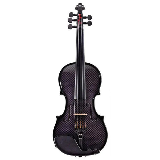 Glasser AE Carbon Composite Acoustic-Electric Violin, 5-String Purple