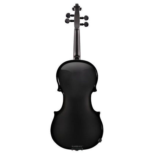 Glasser AEX Carbon Composite Acoustic-Electric Violin, 4-String Black