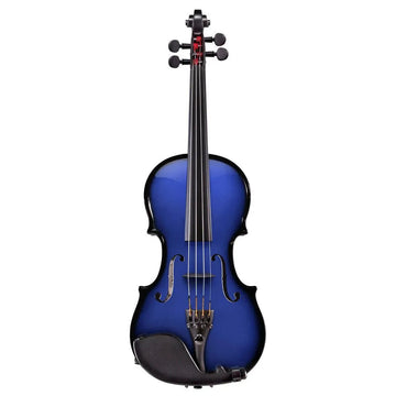 Glasser AEX Carbon Composite Acoustic-Electric Violin, 4-String Blue