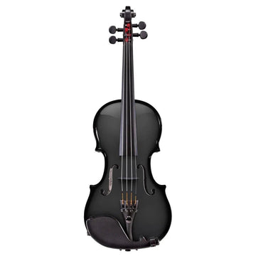 Glasser AEX Carbon Composite Acoustic-Electric Violin, 4-String Gunmetal