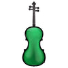 Glasser AEX Carbon Composite Acoustic-Electric Violin, 4-String Green