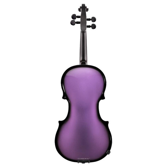 Glasser AEX Carbon Composite Acoustic-Electric Violin, 4-String Purple