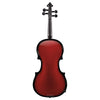 Glasser AEX Carbon Composite Acoustic-Electric Violin, 4-String Red