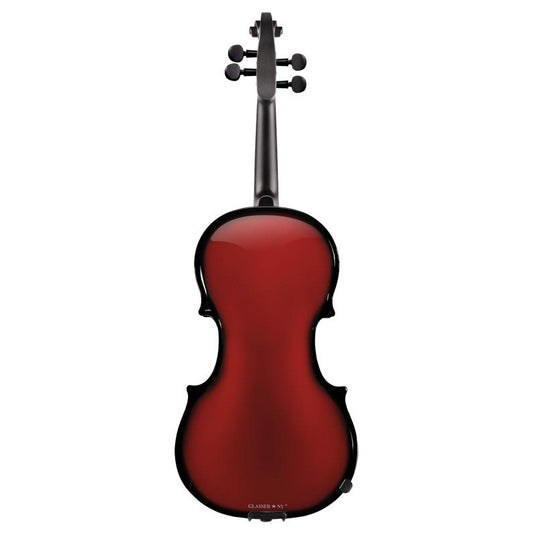 Glasser AEX Carbon Composite Acoustic-Electric Violin, 4-String Red
