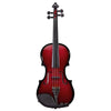Glasser AEX Carbon Composite Acoustic-Electric Violin, 4-String Red