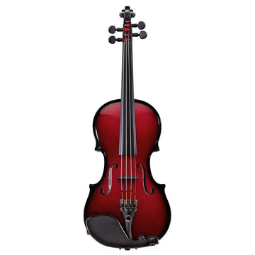 Glasser AEX Carbon Composite Acoustic-Electric Violin, 4-String Red