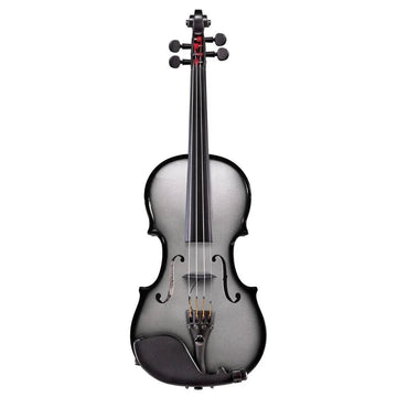 Glasser AEX Carbon Composite Acoustic-Electric Violin, 4-String Silver