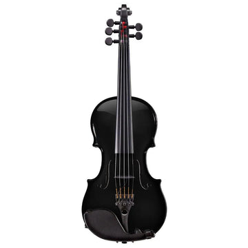 Glasser AEX Carbon Composite Acoustic-Electric Violin, 5-String Black