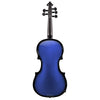 Glasser AEX Carbon Composite Acoustic-Electric Violin, 5-String Blue