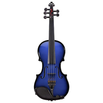 Glasser AEX Carbon Composite Acoustic-Electric Violin, 5-String Blue