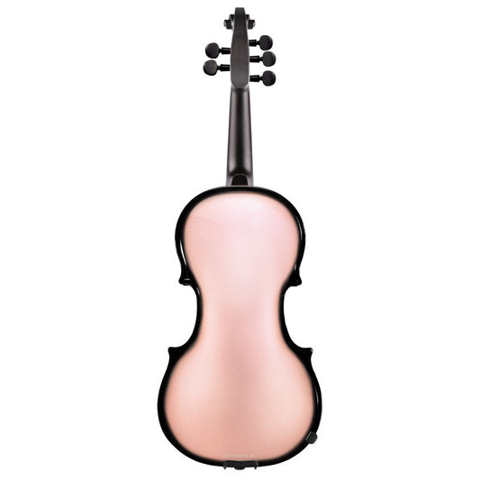 Glasser AEX Carbon Composite Acoustic-Electric Violin, 5-String Pink