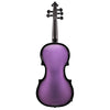 Glasser AEX Carbon Composite Acoustic-Electric Violin, 5-String Purple