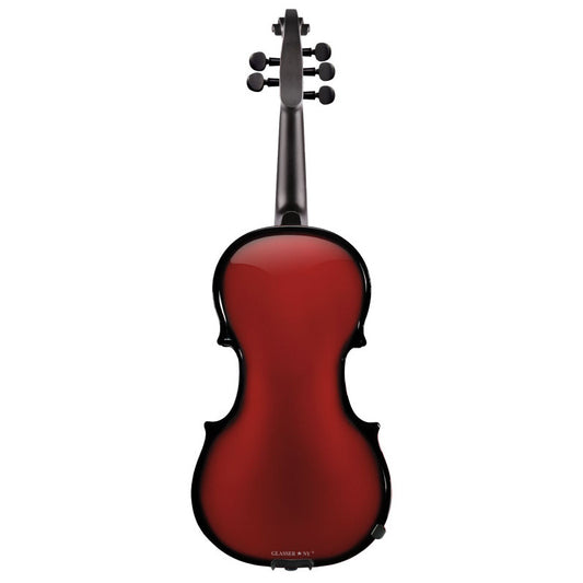 Glasser AEX Carbon Composite Acoustic-Electric Violin, 5-String Red