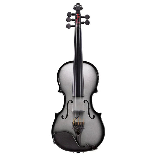 Glasser AEX Carbon Composite Acoustic-Electric Violin, 5-String Silver