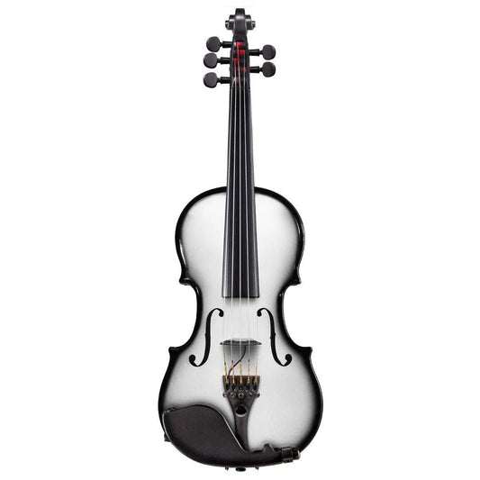 Glasser AEX Carbon Composite Acoustic-Electric Violin, 5-String White